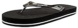 Darice VL2027 Wedding Just Married Mens Flip Flops Sandals, Black (Medium)