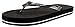 Darice VL2027 Wedding Just Married Mens Flip Flops Sandals, Black (Medium)