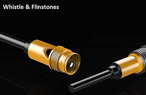 Lizipai Trekking Poles, Collapsible Trekking Pole for Camping, Hiking or Walking Sticks, Multi-Functional with Cellphone Holder, Whistle, Flintstone and Tools, Lightweight Aluminum, Non-Slip Handle - Thumbnail 5