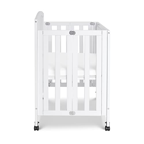 DaVinci Dylan Folding Portable 3in1 Convertible Mini Crib and Twin