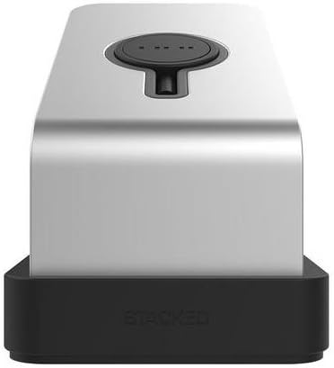 Stacked Desk Charger - Black