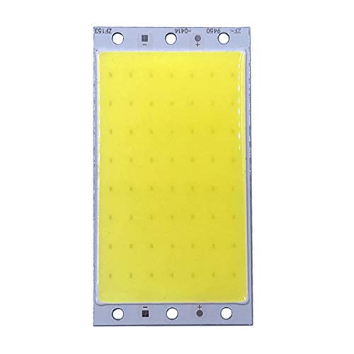 2Pcs COB Dimmable LED Chip High Brightness DC 12V High Power Integrated Circuit SMD Bead Light 20W