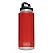 YETI Rambler 36 oz Bottle, Vacuum Insulated, Stainless Steel with TripleHaul Cap, Canyon Red primary