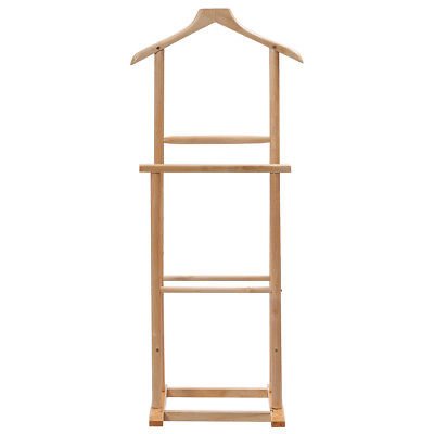 Men's Valet Coat Rack Executive Clothes Suit Hanger Stand Organizer - Thumbnail 5
