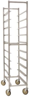 Prairie View WE5012KD-PL Knock Down 12 Pan End Load Platter Racks - 71.5 x 13.25 x 30 in.