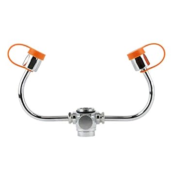 Cgoldenwall Faucet Mounted Eyewash Unit Emergency Eyewash Station