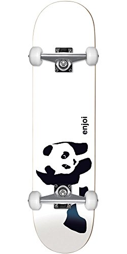 Enjoi Panda Soft Top Youth Complete Skateboard - Whitey - 6.