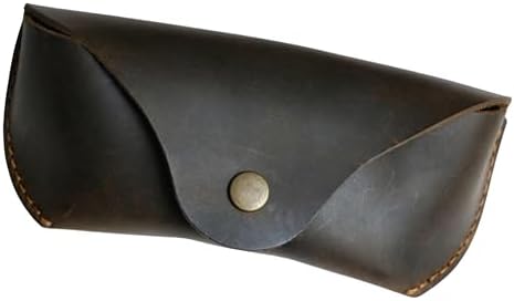 Toferner Handmade Leather Eyeglass Case from Genuine Cowhide  display picture 3