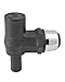 Attwood 66419-3 Composite 90 Degree P-Trap Fuel Tank Vent, Black