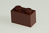 200x Lego Reddish Brown (Brown) 1x2 Bricks