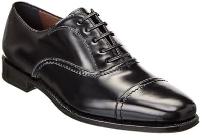 Amazon.com | Ferragamo SEUL (D/Medium) Leather Cap Toe  display picture 1