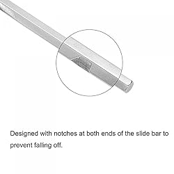 uxcell 5mm Sliding T-Handle Hex Key Wrench for Fast