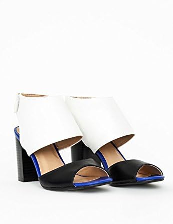 cobalt blue block heel sandals