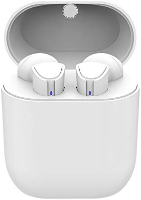Upgraded Bluetooth 5.0 Wireless Earbuds, Bluetooth Headphones with 35 Hour Playtime Deep Bass HiFi 3D Stereo Sound, Built-in Mic Earphones with Portable Charging Case for Smartphones and Laptops