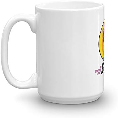 saiki with logo Mug 15 Oz White Ceramic
