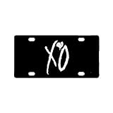 Popular Design Custom Xo The Weeknd License Plate Metal Car Tag 12x6 Inch