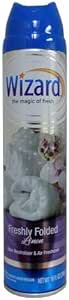 Amazon.com: Wizard The Magic of Fresh Air Freshener 10Oz Freshly Folden ...