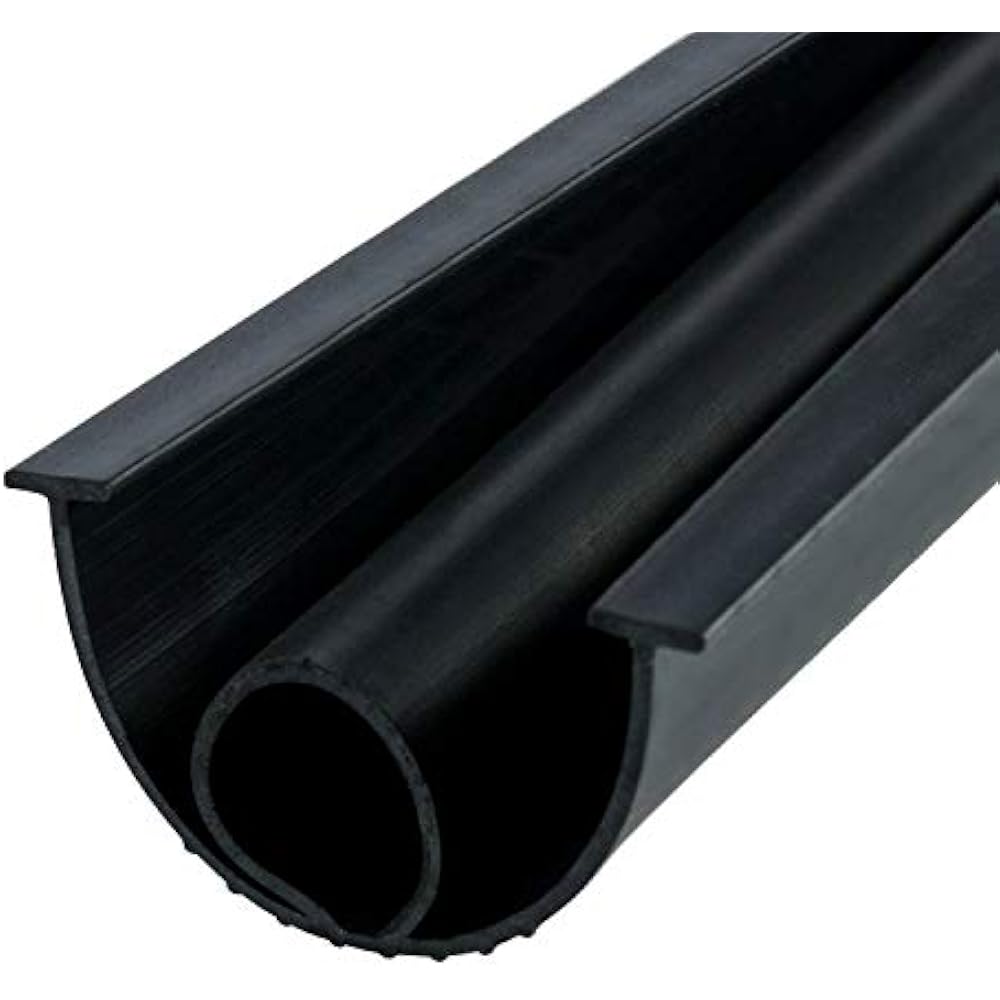 Garage Door Seals Bottom Rubber 1/4 Inch TSlot Type O Ring, 16 Ft Long eBay