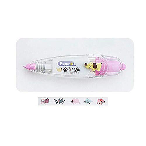 SUPERTOOL Decorative Correction Tape Pen, Cute, Vivid Design Patterns,Doggy,for DIY/School/Decoration (1 Pcs)