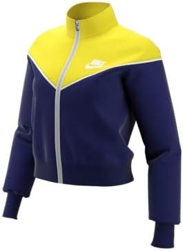 yellow and blue nike jacket
