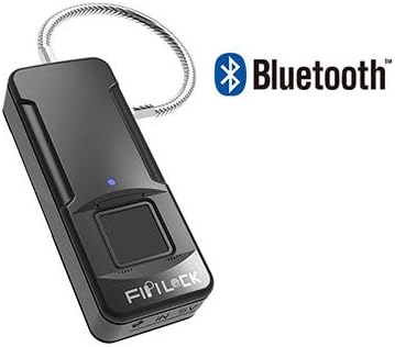Fingerprint Padlock - Long Standby - Save up to 10 Fingerprints - Sleek and Lightweight - Plus IP65 Waterproof and dust Proof