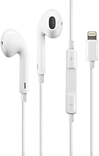 Original iPhone Earbuds Headphones Earpods w/Volume Buttons and Microphone for iPhone (iPhone 7 Plus)