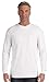 Comfort Colors Chouinard 4410 Long Sleeve Heavyweight Cotton Pocket Tee - White - L