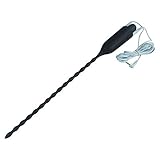 Safe Super Long Silicone Inserts Sounding Rod Vibrating Sound s Men,Black