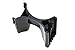 Red Hound Auto Cup Holder Divider Insert Center Console Black New for 2010-2017 Compatible with Taurus