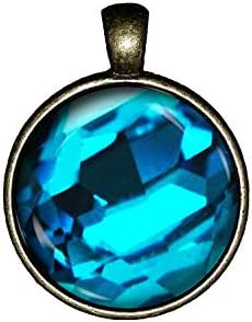 ChaoticfashionInfinity War Space Stone Necklace Avengers Guardians Marvel Handmade Pendant Charm