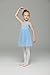 Girls' Flutter Sleeve Skirted Leotard