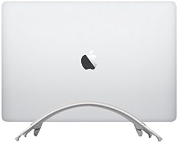 RightChoice Arctic Series Laptop Stand | For Apple MacBook, Silver | Space-saving & Sleek