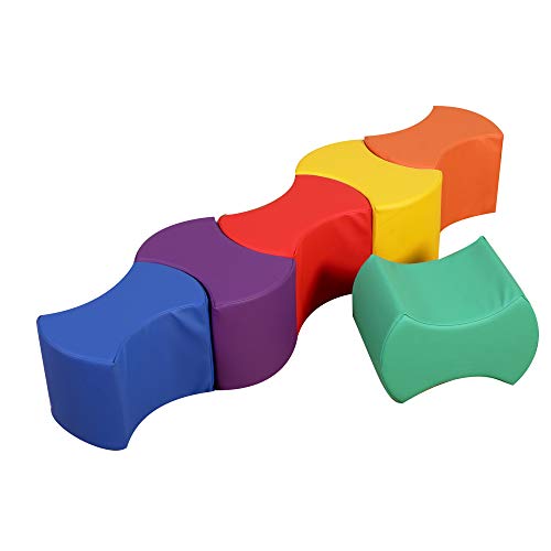 Children's Factory Soft Touch Bowtie Set6, Rainbow, CF805010