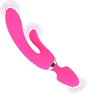 Handheld Wireless Waterproof Massager, Skin Friendly Silicone, 10 Kinds of Silent Vibration Mode - USB Charging - Relieve Muscle Pain