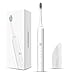 Sonic Electric Toothbrush, Aiwejay U2 White, IPX7 Waterproof. Adult Powerful Rechargeable.Clean and Massage.White