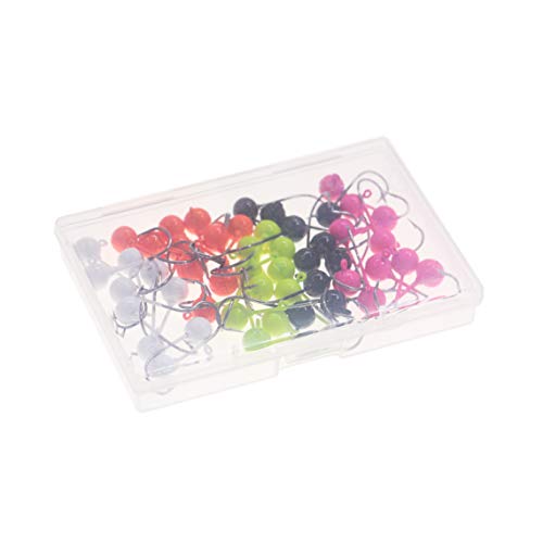 Temorah Fly Tying Jig Heads (Assorted, 1/32 OZ 50PCS) - Thumbnail 4