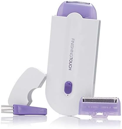 FINIVIVA Finishing Touch Hair Remover | Rechargeable Instant Painless Facial Body Hair Remover Trimmer Shaver for Men and Women | Hair Remover Machine For Men And Women | Hair Removal Tool For Women | Painless Hair Remover Machine For Women (1pc,White)