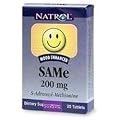 Natrol - SAM-e (Mood Enhancer), 400 mg, 20 tablets