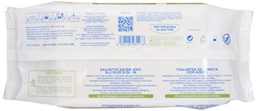 mustela cleansing wipes with olive oil