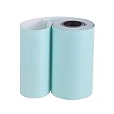 Aibecy Printable Sticker Paper Roll Direct Thermal Paper with Self-Adhesive 5730mm(2.171.18in) for PeriPage A6 Pocket Thermal Printer for PAPERANG P1/P2 Mini Photo Printer