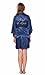 Turquaz Maid of Honor Women's Satin Kimono Rhinestone Robe for Bridesmaid and Bride Wedding Party