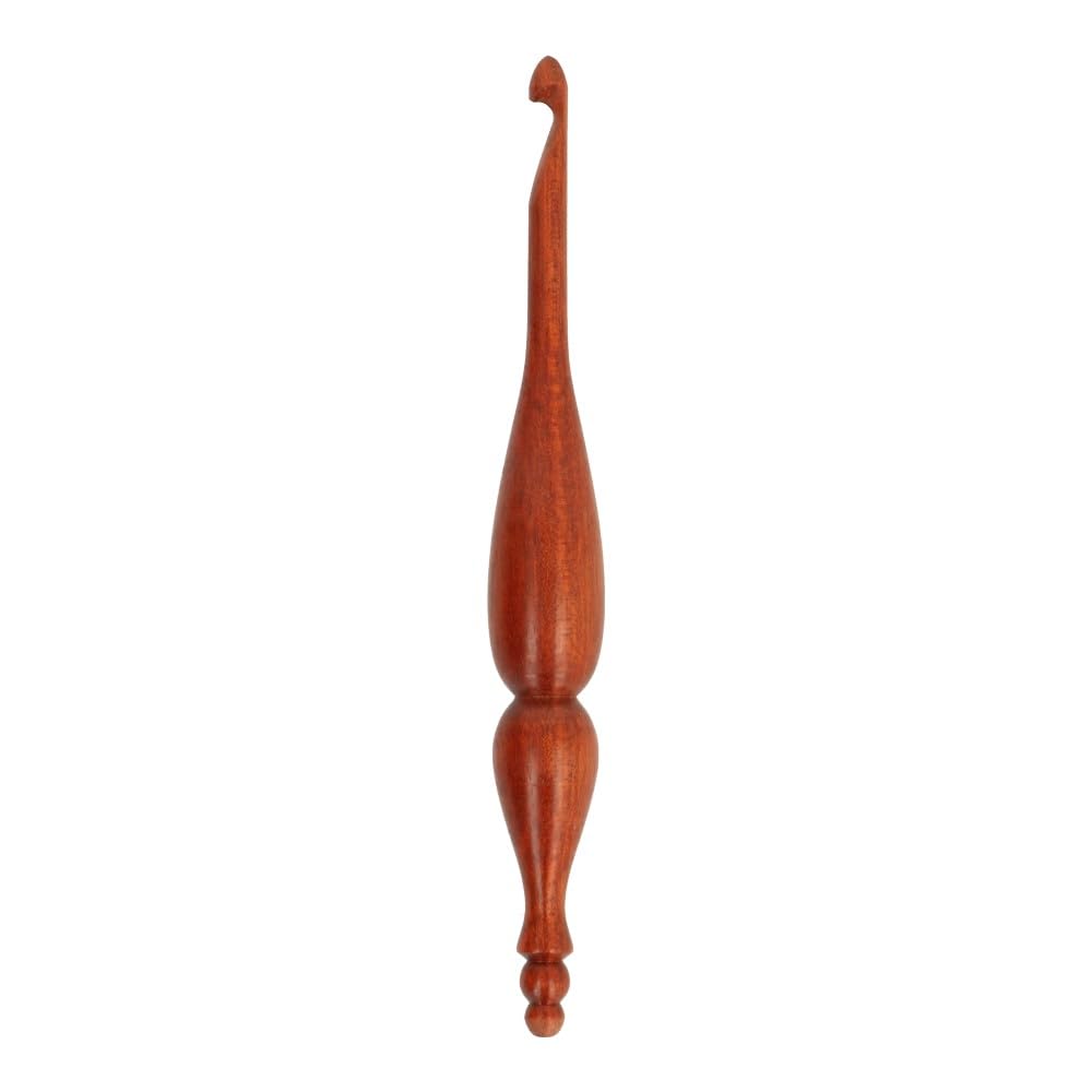 Furls Crochet Hook, Wood, Bloodwood, 6mm