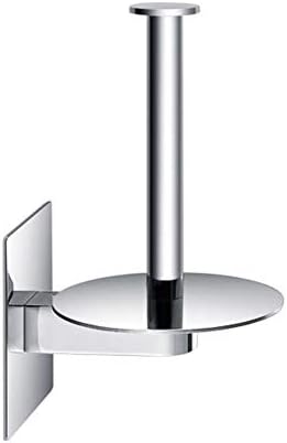 Labkiss Self Adhesive Toilet Paper Stand Holder, No Drill, Stainless Steel, Brushed, Square, Wall Mount Tissue Roll Hanger