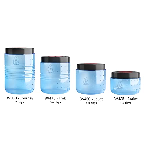 BearVault Bear Canister for Backpacking. 4 Sizes BV500, BV475, BV450