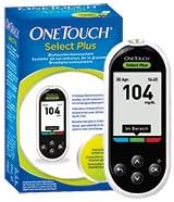 onetouch Select Plus Blood Glucose Monitoring System mg/dl