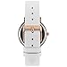 WRISTOLOGY Olivia Womens Watch Dots Rose Gold Boyfriend Ladies White Leather Strap Band OC039