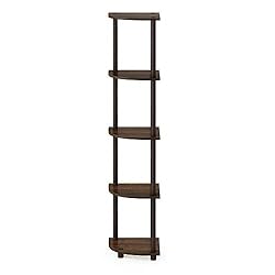 Furinno Turn-N-Tube 5 Tier Corner Display Rack