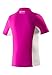 Speedo Big Girls' UV 50+ Short Sleeve Rashguard Shirt