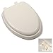 Modern Heavy Duty Soft Padded Elongated Premium Toilet Seat Cushioned Great For Your Home Bathroom Toilet
