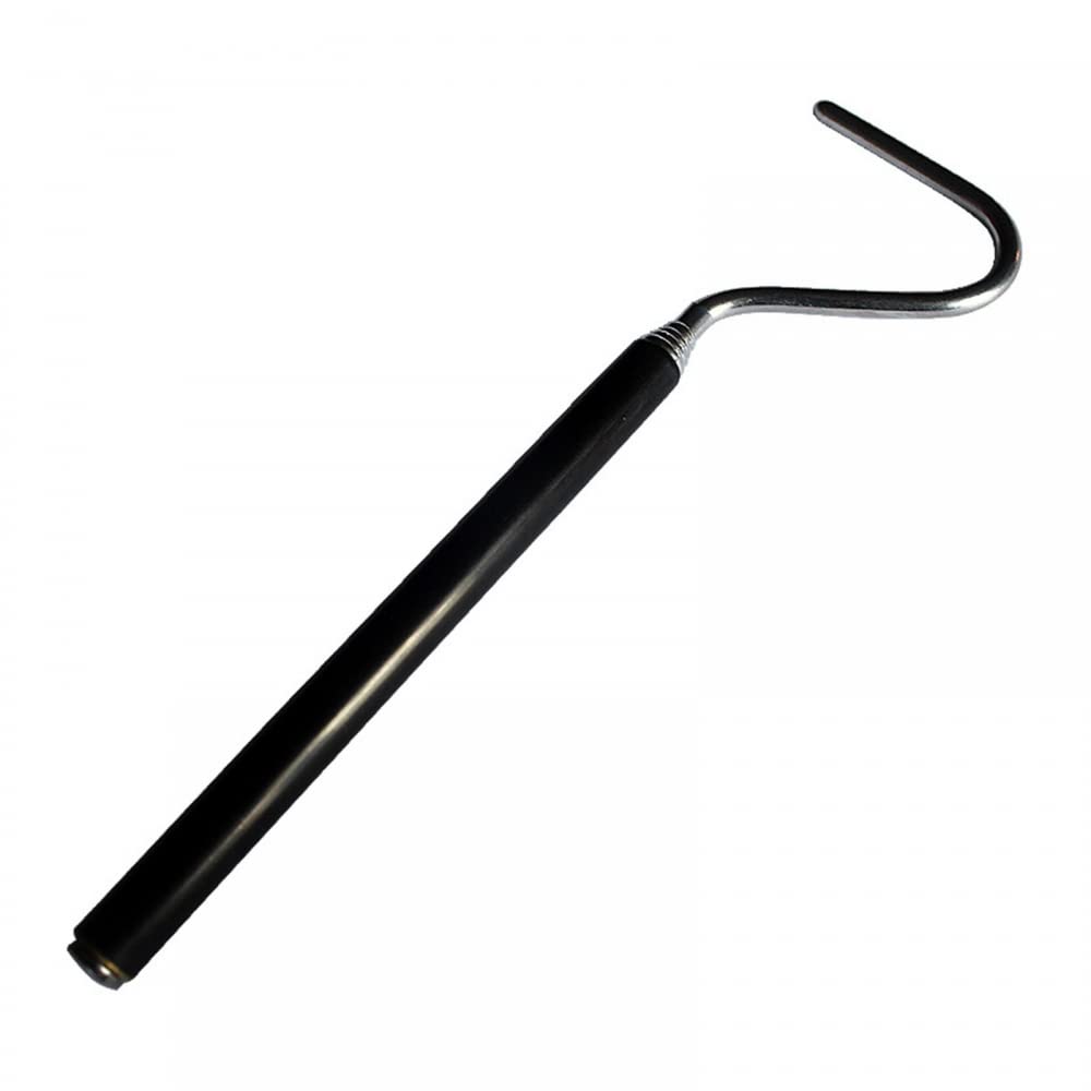 DONGKER Collapsible Snake Hook, 7.7-26" Stainless Steel Extensible Snake Catching Tool for Small Large Snake Catching Controlling Moving Up To 2 Pounds